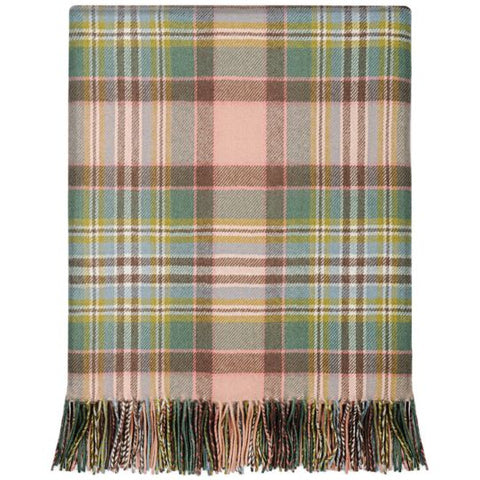 Lochcarron of Scotland Borders Lambswool Blanket