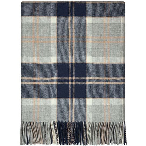 Lochcarron of Scotland Borders Lambswool Blanket