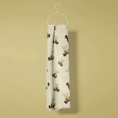 Bumbling Bees Recycled Bottle Scarf