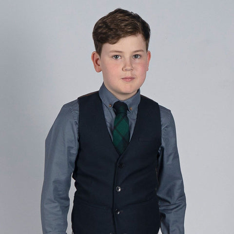 Lochcarron of Scotland Reiver Tartan Children's Necktie