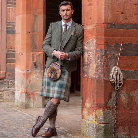 Lochcarron of Scotland Braeriach Mediumweight Wool Tartan Kilt