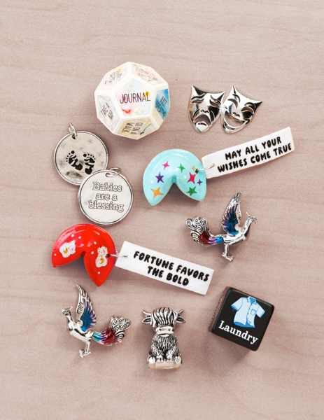 Brave Little Highland Cow Figurines