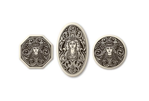 Briganita Celtic Art Necklace