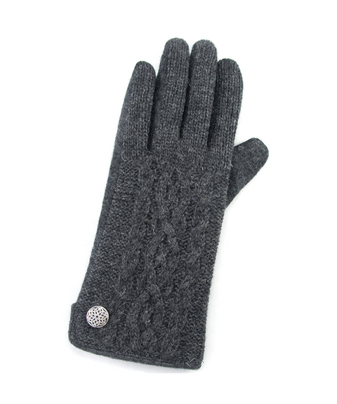 Women's Cableknit Gloves