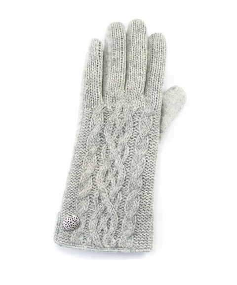 Women's Cableknit Gloves