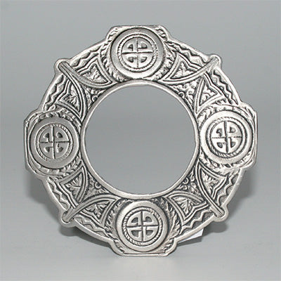 Celtic Fly Plaid Brooch