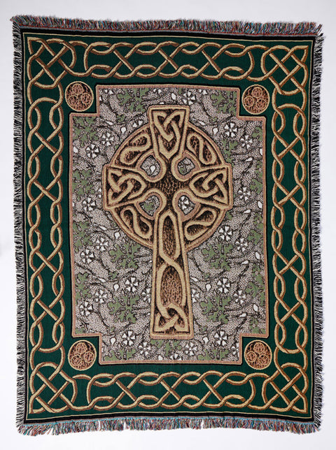 Celtic Cross Loomination Blanket