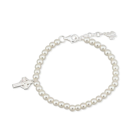 Solvar Children's Celtic Cross Bracelet
