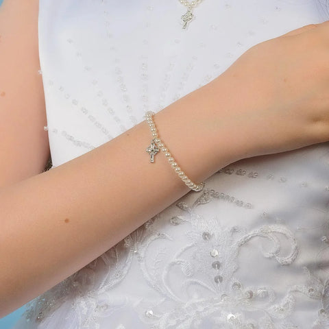 Solvar Children's Celtic Cross Bracelet