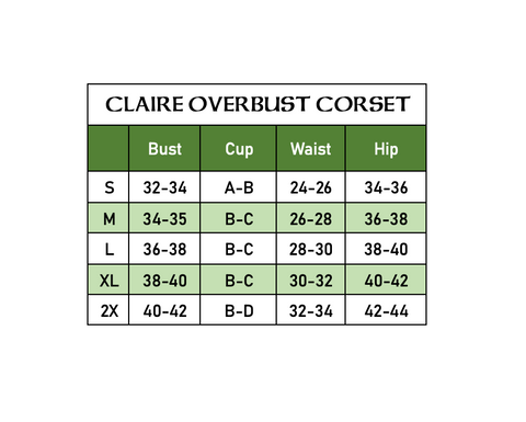 Claire Underbust Corset