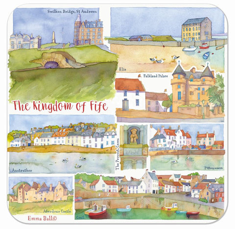 Emma Ball® Scottish Regions Coasters
