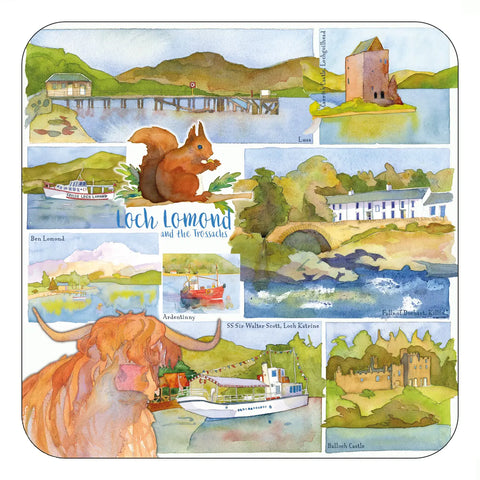 Emma Ball® Scottish Regions Coasters