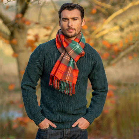 Lochcarron of Scotland Darwin Luxury Oversized Lambswool Scarf