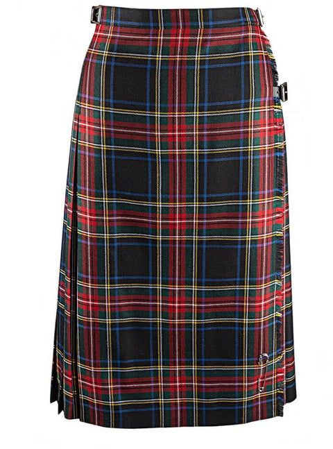 Lochcarron of Scotland Reiver Tartan Deep Pleat Kilted Skirt