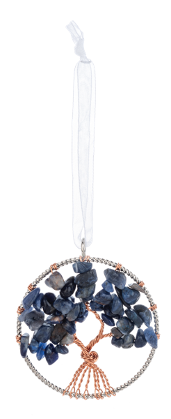 Sodalite Tree of Life Ornament