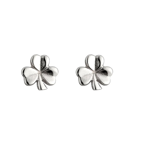 Solvar Shamrock Stud Earrings
