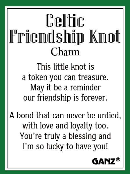 Celtic Friendship Knot Charm