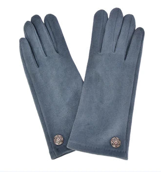 Women's Faux Suede Gloves