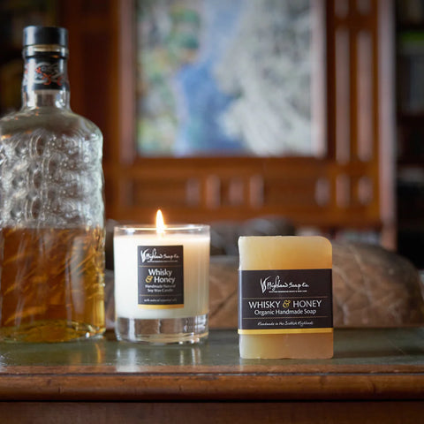 Whisky & Honey Glycerin Soap