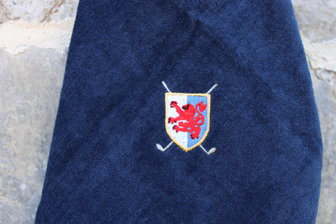 Embroidered Rampant Lion Golf Towel