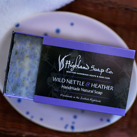 Wild Nettle & Heather Handmade Soap