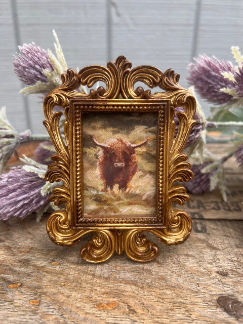 Highland Cow II Wee Art