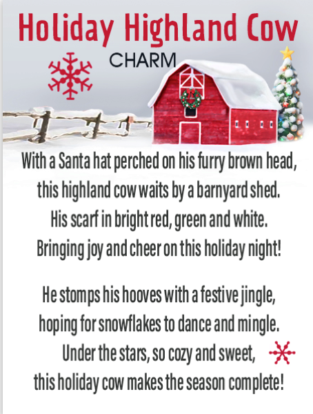 Holiday Highland Cow