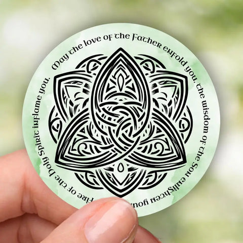 Holy Trinity Knot Sticker