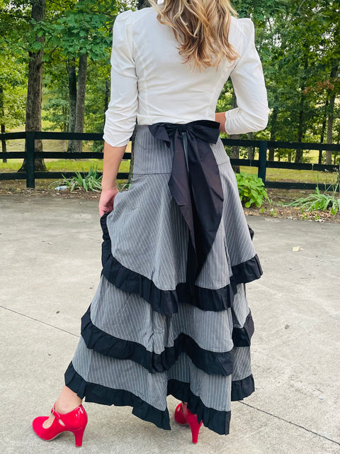 Waverly Tiered Tail Skirt