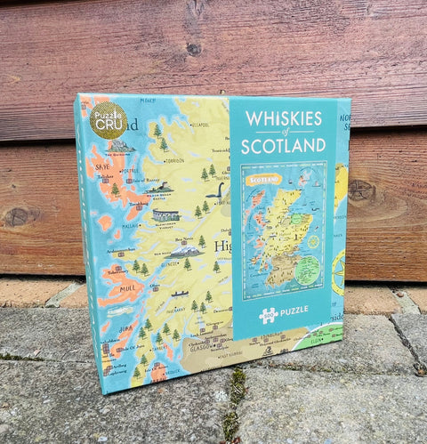 Whiskies of Scotland 500-Piece Jigsaw Puzzle
