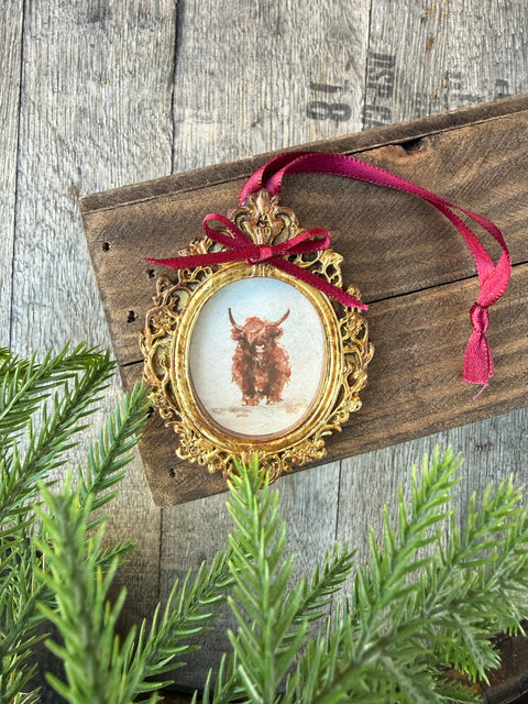 Snow Coo Wee Art Ornament