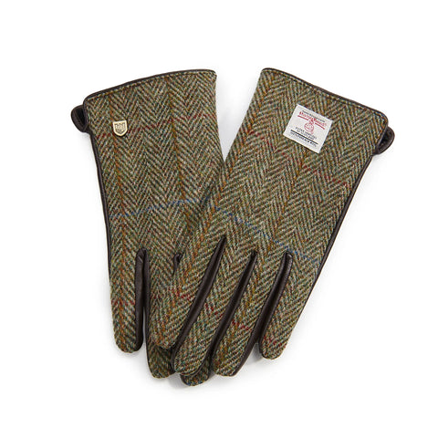 Women's Harris Tweed® Leather Gloves