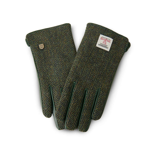 Women's Harris Tweed® Leather Gloves