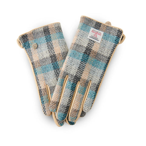 Women's Harris Tweed® Leather Gloves