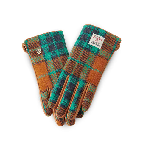 Women's Harris Tweed® Leather Gloves