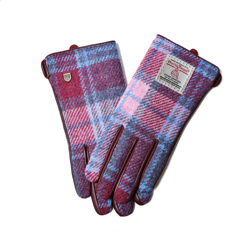 Women's Harris Tweed® Leather Gloves