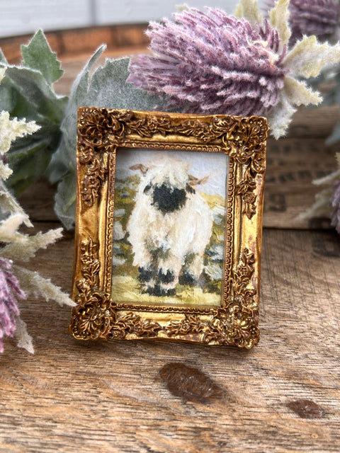 Little Sheep Wee Art Magnet