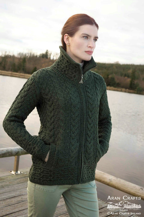 Louisburgh Double Collar Cardigan