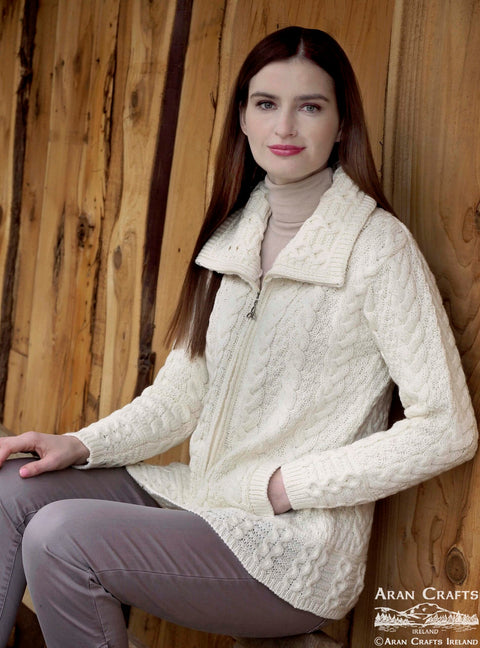 Louisburgh Double Collar Cardigan