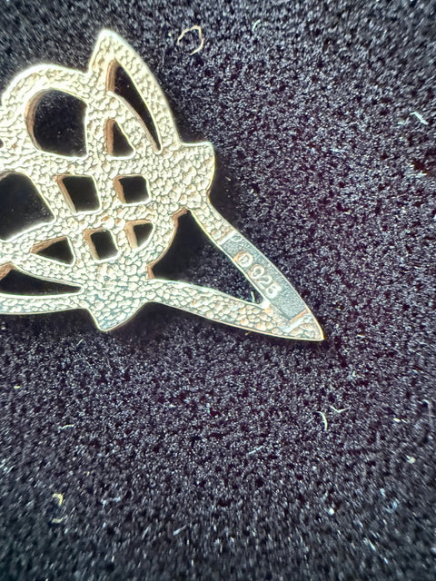 Vintage Malcolm Gray Sterling Silver Earrings