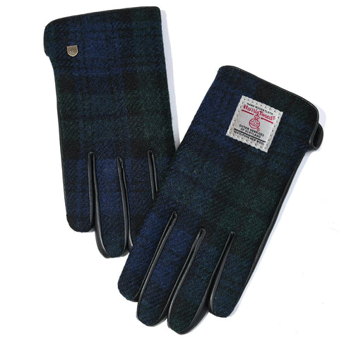 Men's Harris Tweed® Leather Gloves