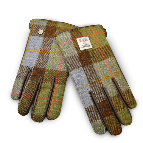 Men's Harris Tweed® Leather Gloves