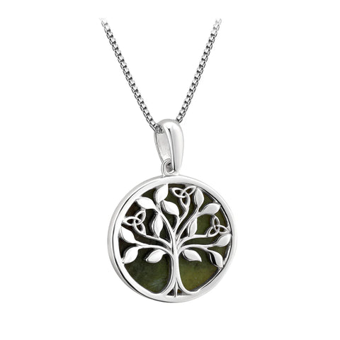 Connemara Marble Tree of Life Necklace