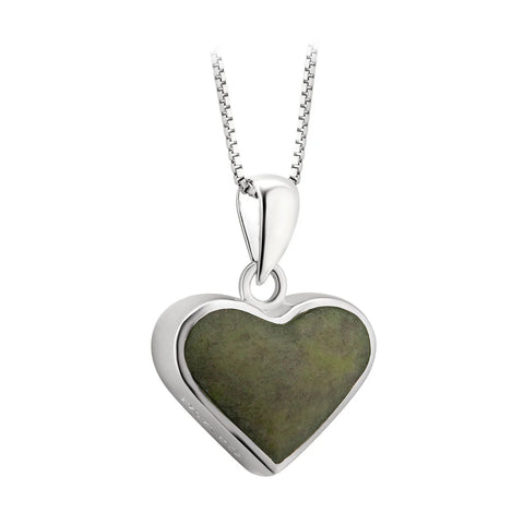 Connemara Marble Heart Necklace