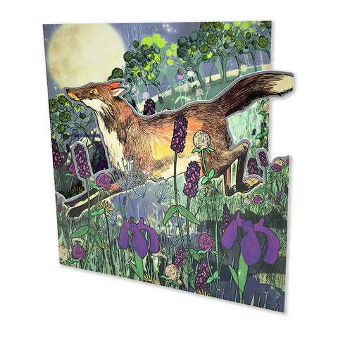 Emma Ball® Night Fox Greeting Card