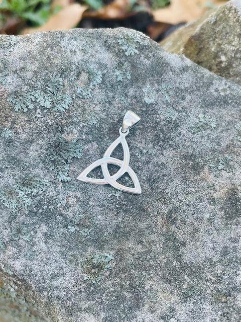 Trinity Knot Sterling Silver Pendant