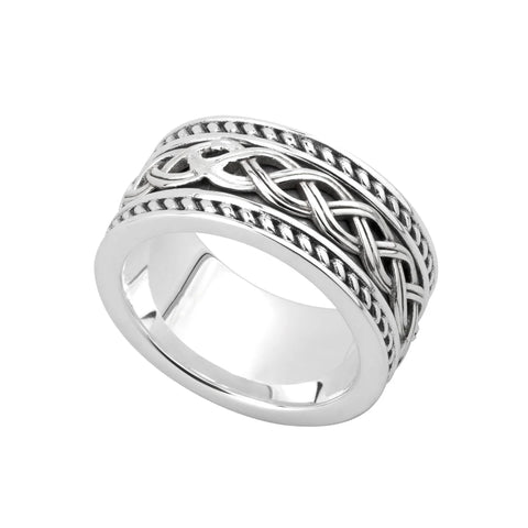 Solvar Men's Celtic Knot Ring