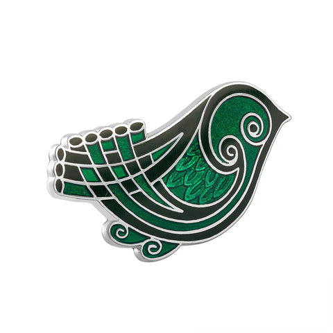 Solvar Book of Kells Bird Brooch