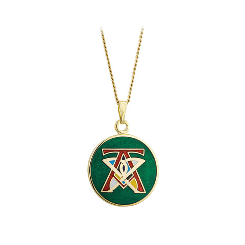 Solvar Celtic Initial Necklace