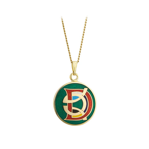 Solvar Celtic Initial Necklace